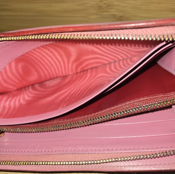 Miu Miu Madres Leather Bow-embellished  Long Wallet - Picture 5 of 9